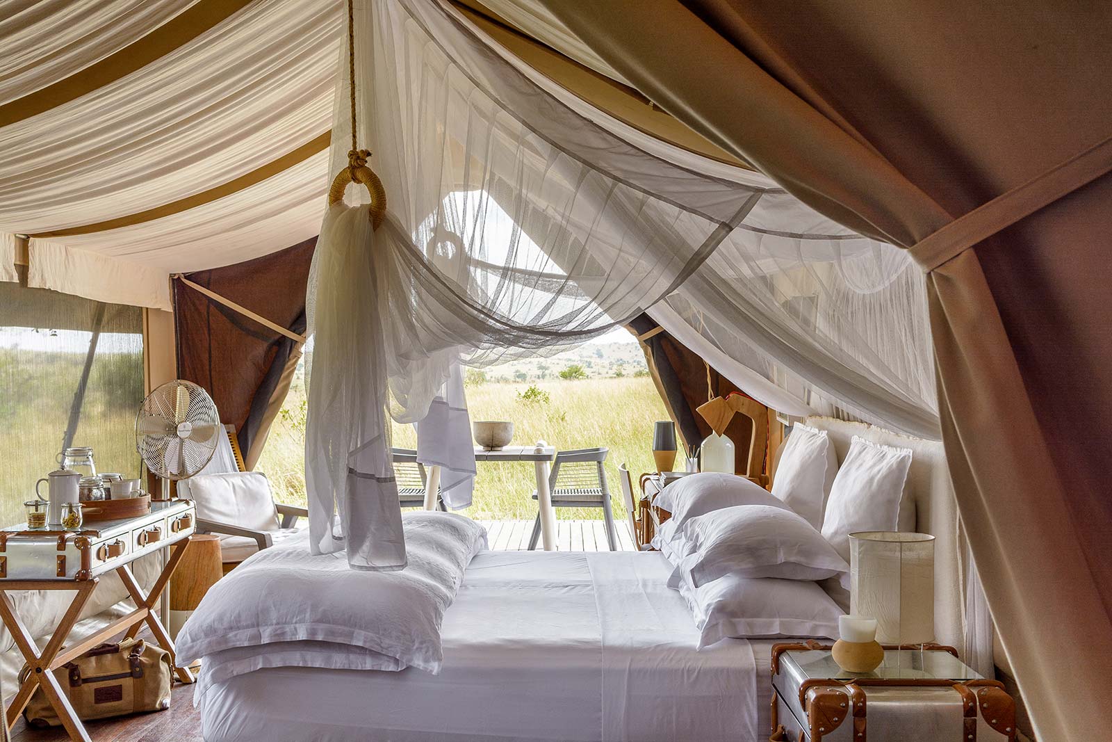 Mara-River-Tented-Camp-safari tent interior