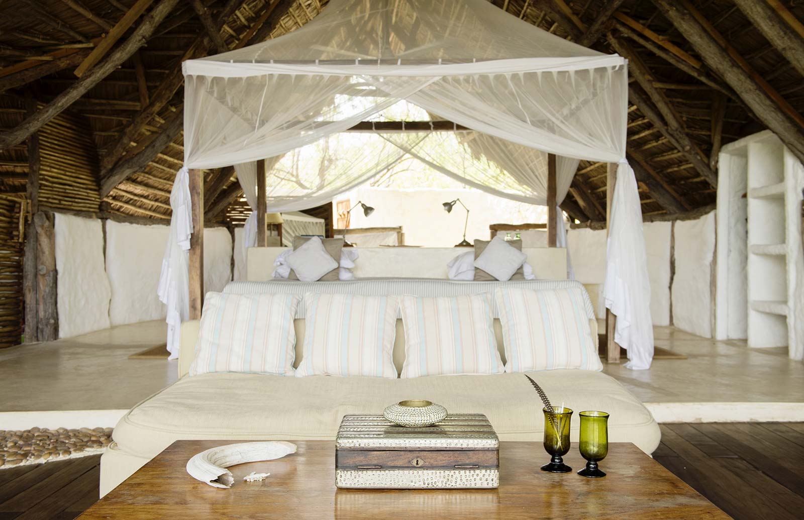 Bedroom at Sand Rivers Selous