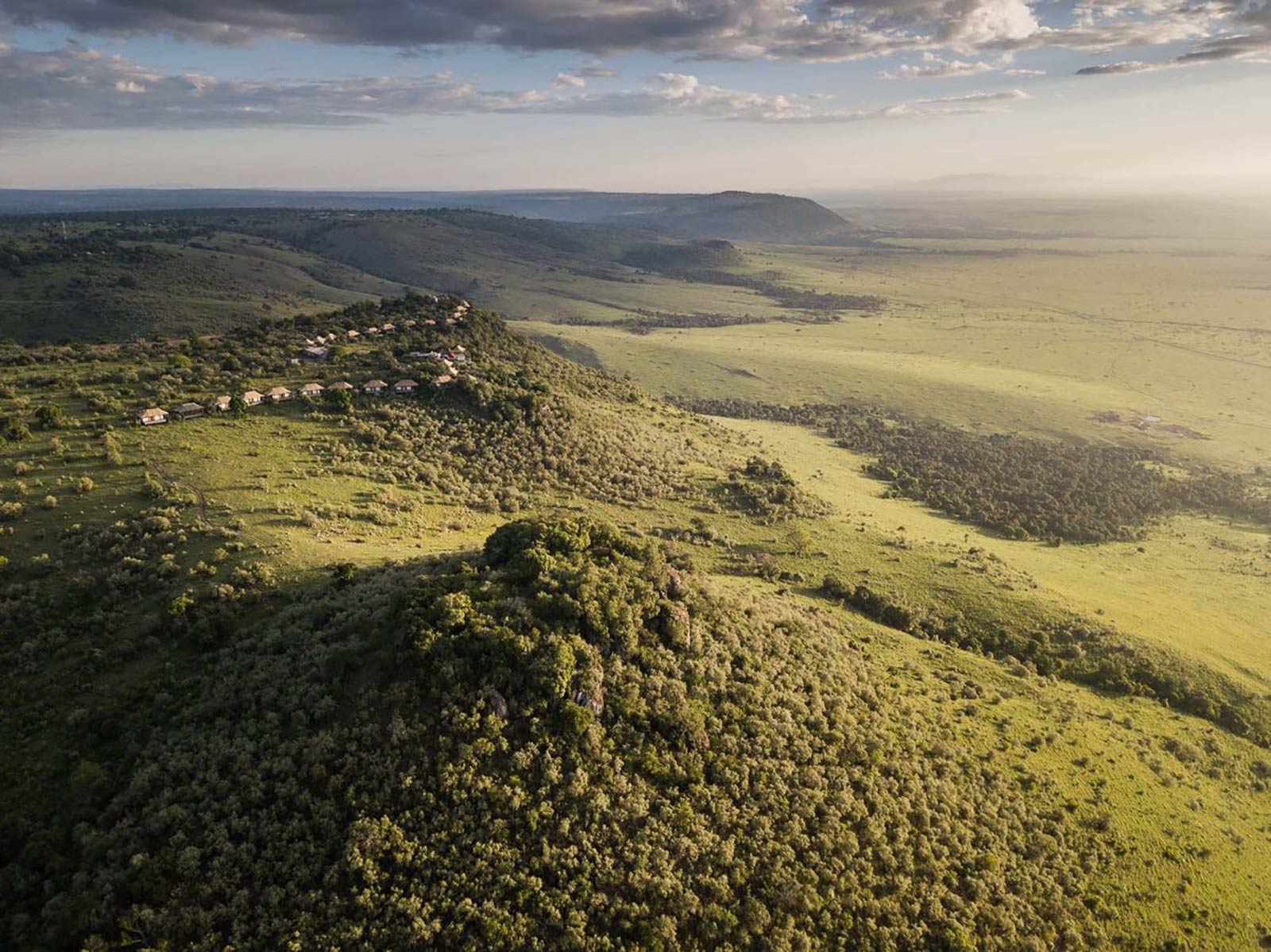 Masaai Mara Kenya ANGAMA-MARA---Aerial-view---Scott-Ramsay