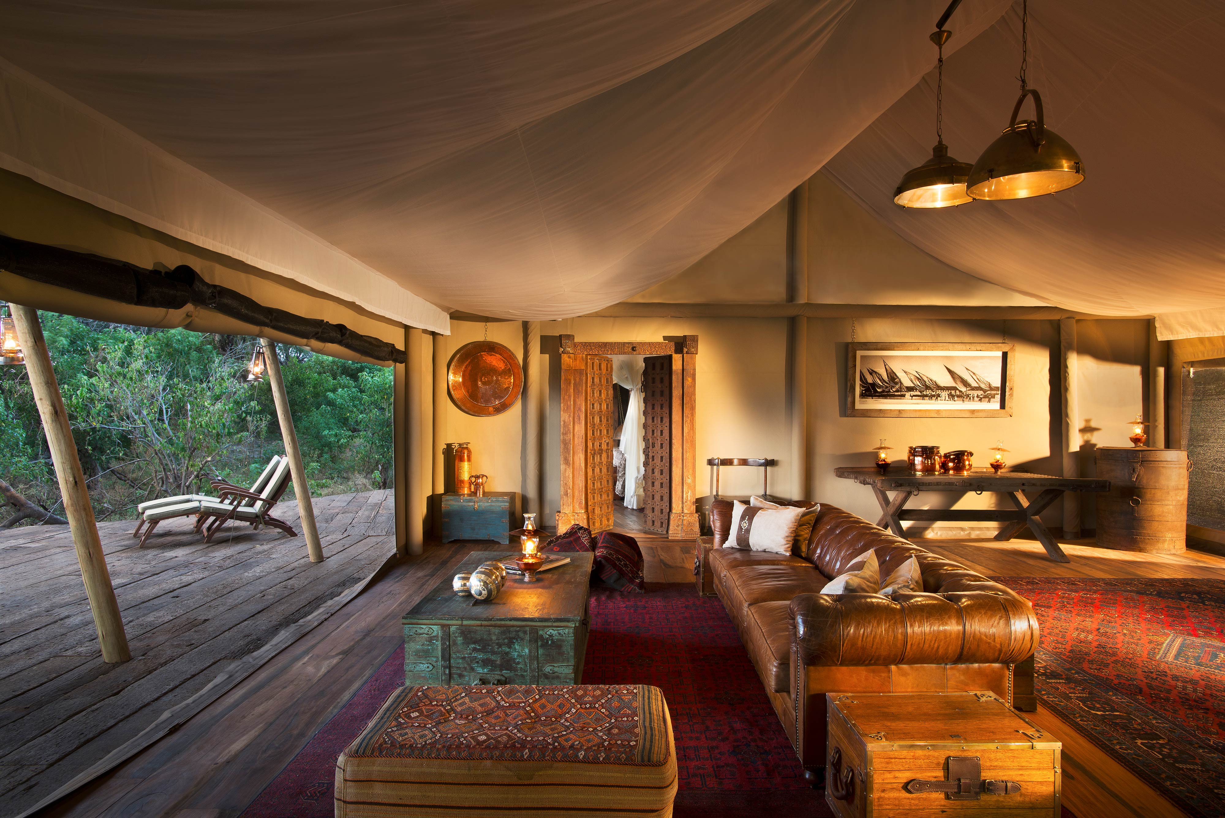 Zarafa Dhow Suite Great Plains Conservation